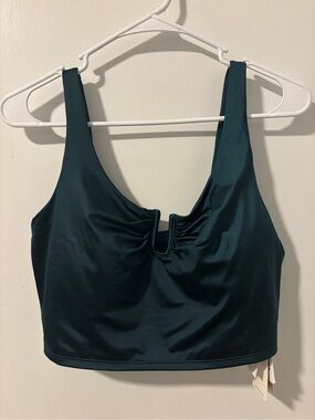 CALIA by Carrie Underwood Teal Tank Crop Top